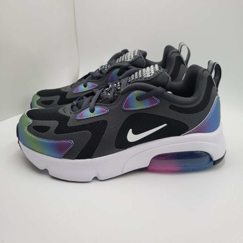 Nike Air Max 200 GS 'Bubble Pack- Dark Smoke Grey'